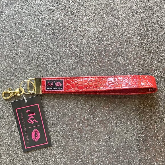 Makeup Junkie Game Day Wrist Strap - Red - Picture 1 of 1